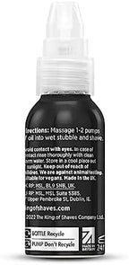 King of Shaves Sensitive Advanced Shaving Oil With Handy Pump TWIN PACK 1.01 fl oz
