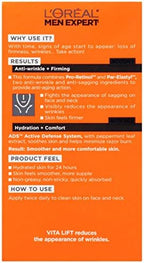 L'Oreal Paris Men Expert Vitalift Anti-Wrinkle & Firming Face Moisturizer with Pro-Retinol, 1.6 oz