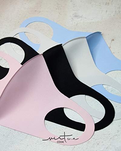 Virtue Code Second Skin Cloth Face Mask Pack. 4 Buttery Soft Masks Washable Fabric