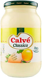 Calvé: "Classica" Italian Mayonnaise 20.6 Fluid Ounces (610mL - 580g) Jar [ Italian Import ]