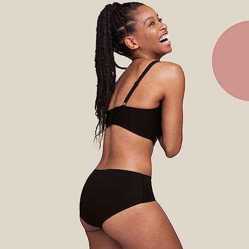 Proof. Brief, Moderate Absorbency Period Underwear for Women - Washable Leakproof Period Panties - Unders Collection