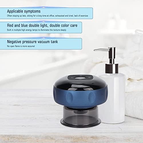 Electric Cupping Therapy Machine,Cupping Set,Pressure Relief Electric Cupping Therapy Set with 12 Massage Modes,Electric Scraping Cupping Massage Tool