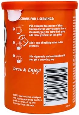 Bisto Chicken Gravy Granules 5.9 Ounce Canister (Pack of 2)