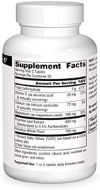 Source Naturals Feverfew Extract - Supports Healthy Brain Function* - 100 Tablets