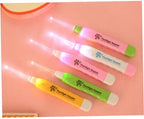 LED Ear Spoon Flash Ear Wax Pick Remover Tool Ear Cleaner Spoon 2 PCS.
