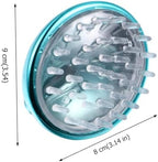 2pcs Shampoo Brush Ergonomic Scalp for Deep Cleaning Exfoliating for Men Boys and Girls and Pets Lightweight Travel-Friendly Colors