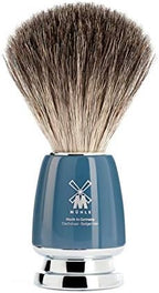 MÜHLE Pure Badger Shaving Brush (Petrol Blue)