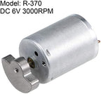 uxcell Vibration Motor Strong Power for Massager DC 6V 3000RPM Arch Vibrating Wheel 46x24.2mm