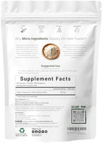 Micro Ingredients Sustainably US Grown, Organic Slippery Elm Bark Powder, 1 Pound (648 Servings), Helps Soothe The Throat and Coughing, No Irradiated, No Contaminated, No GMOs, Pet Friendly