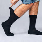 Doctor's Choice Diabetic Socks for Men, Seamless Socks with Non Binding Top, 4 Pairs, Large 9-12 & X-Large 13-15