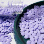 NIPEOR Purple Sprinkles Confetti Sprinkles 3.53oz/100g Edible Sprinkle Topping Confetti Sprinkles, Round Sprinkles for Cupcake Cake Decorating Cupcake, Candy Sprinkles and Ice Cream Toppings (Rainbow Confetti Purple)