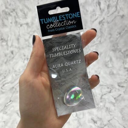 Angel Aura Quartz Tumble Stone - Large