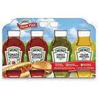 Heinz Squeeze 2 Tomato Ketchup 32oz & 1 Sweet Relish 26 floz & 1 Yellow Mustard 28oz Picnic Pack