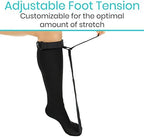 Plantar Fasciitis Stretch Sock Non Slip Calf Night Relief for Heel High Arch Pain Achilles Tendonitis Therapy Foot Support Sleeve Stretcher Compression Sleeve Men Women Ultrastretch Night Sock
