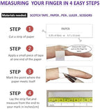6 Pack Oval Finger Splints Waterproof Finger Splint for Arthritis, Trigger Finger,Mallet Fingers - Trigger Finger splints For Thumb, Index, Middle, Pinky or Ring Finger