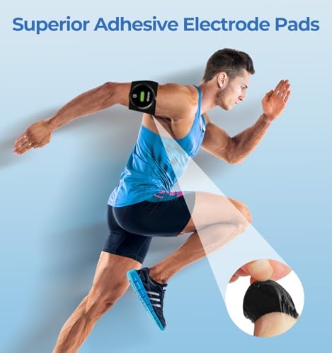 TENS Unit Replacement Pads, 4 Pack Wireless TENS Unit Electrode Pads, Only Compatible with NURSAL Wireless TENS Device M101A-UK1, Premium Stickiness & Skin Friendly
