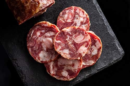 Fermin Salchichon– Dry-Cured Iberico Sausage, 7 oz | Premium Spanish Charcuterie Made with Iberico Pork
