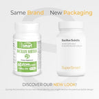 Supersmart - Bacillus Subtilis 3 Billion CFU per Day (High Potency) - Spore Probiotic Supplement | Non-GMO & Gluten Free - 60 DR Capsules