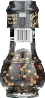 Drogheria & Alimentari, Organic 4 Seasons Peppercorns Mill, 1.23 oz (Pack of 1)