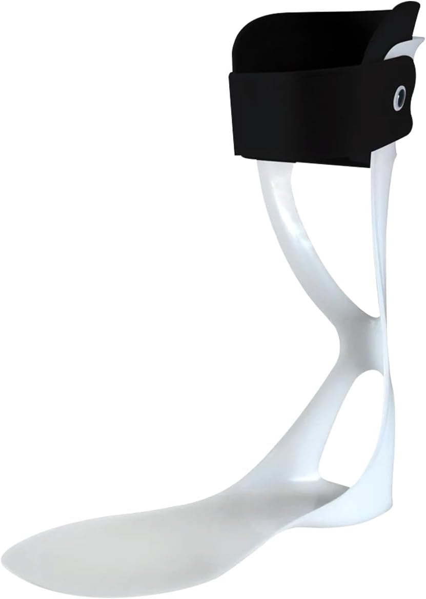 Ossur AFO Leaf Spring Mild to Moderate Drop Foot Ankle-Foot Orthosis | Low-Profile Heel-less Design| Flexible Customizable Sole |Small&Medium - Right