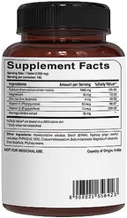 Pure Nutrition Ultra Calcium Citrate 1000mg Highly absorbable Calcium Supplement with Calcium Citrate Malate, Vitamin D, Zinc and Magnesium - 1 Tablet Daily (180 Veg Tabs) Non-GMO | Gluten-Free