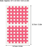 Tmax Waterproof Spiral Cross Kinesiology Tape to Acupuncture Point,1 Box of 20 Sheets (C Type-Beige,40 Stickers)