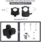 Magnetic Cane Holder for Drive Rollator, Walker, Scooter, Wheelchair - Universal Crutch Stick Bracket Accessory, Easy Clip-On Attachment, Fit 25mm ID Tube