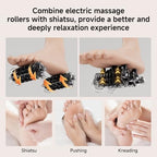 13-inch Foot Spa with Fully Automatic Electric Massage Dual-Action System, Integrating Electric Massage Rollers and Shiatsu Functionality, Featuring a Timer and Water Temperature Control