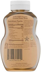Coconut Syrup by COCOES | Organic, Low Glycemic Index Sugar and Honey Alternative | Vegan, Keto, Paleo, Gluten-Free, Diabetic-Friendly | Sustainably Farmed in the Philippines