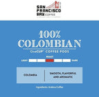 San Francisco Bay Compostable Coffee Pods - 100% Colombian (120 Ct) K Cup Compatible including Keurig 2.0, Medium Roast