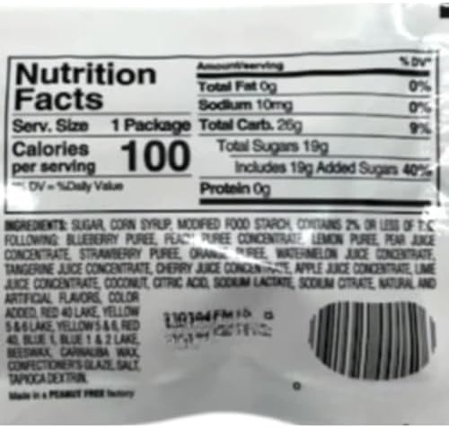 Jelly Belly Jelly Beans - Mini Packs - 24 Count - Assorted Flavors - 0.35 oz. Fun Size Bags
