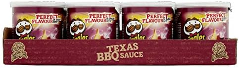 Pringles Texas Bbq Sauce Pop & Go 40G (Pack Of 12)