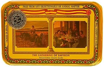 The Gathering Of Saffron, 1 Ounce (28.37 gm), Superior Saffron Threads Premium grade Saffron Spice for Paella, Risotto, Tea's, and all Culinary Uses