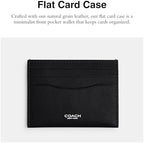 Coach Mens, Card Case, Black, One Size
