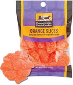 Amuse Mints Penn Dutch Candy - Orange Slices - Retro-Flavors - Classic Chewy Candies - Pennsylvania Dutch Company - Varying Flavors And Sizes - Great Taste And Great As A Gift