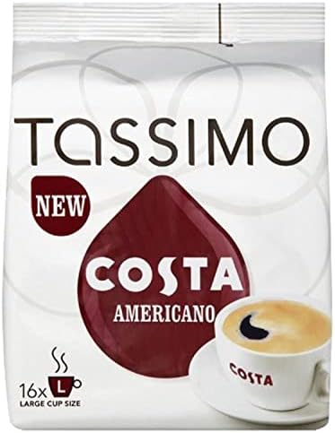 Tassimo Costa Americano Pack Of 2 2X16 T-Discs