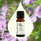 Plant Therapy Thyme Thymol Organic Essential Oil 10 mL (1/3 oz) 100% Pure, Undiluted, Powerful Warm-Herbaceous Scent