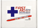 OSHA & ANSI First Aid Kit Refill/Upgrade, 50 Person, 208 Pieces, ANSI 2021 Class B - Includes Splint, Tourniquet, Tools, Single dose and More: Fill Your kit or use to Upgrade to Current regulations…