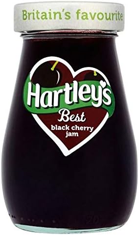 Hartley's Best Black Cherry Jam - 340g - Pack of 1