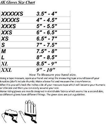 AK Classic Real Soft Touch Full Grain Leather Horse Ridding Gloves AKRS-8045