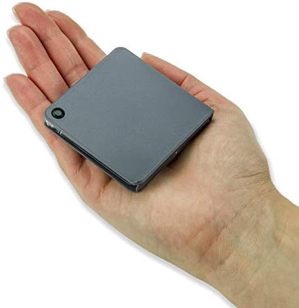 Carson Magniflip Plus 2.5X/5X/7X Flip-Open Magnifier with Built-in Protective Case (GN-44), Grey, Single Pack
