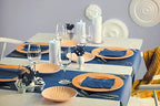 Dark Blue 3-Ply Disposable Lunch Napkins, 125 Count – Paper Cocktail & Party Napkins for Weddings, Birthdays, Bars & Events, EU Made