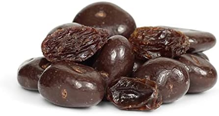Gourmet Milk Chocolate Covered Raisins by It's Delish, 5 Lbs Bulk | Milk Chocolate Raisins Candy Snack for Parties or Holiday Events and Healthy Snacking | USA Made, Kosher Dairy