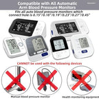 Extra Large Blood Pressure Cuff, 9”-21” (22-54CM) XL Cuff Compatible with Omron BP Monitor, Replacement X-Large Cuff for Adult Big ARM, with 6 Connectors