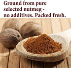 The Spice Way Ground Nutmeg - premium powder - 4 oz resealable bag
