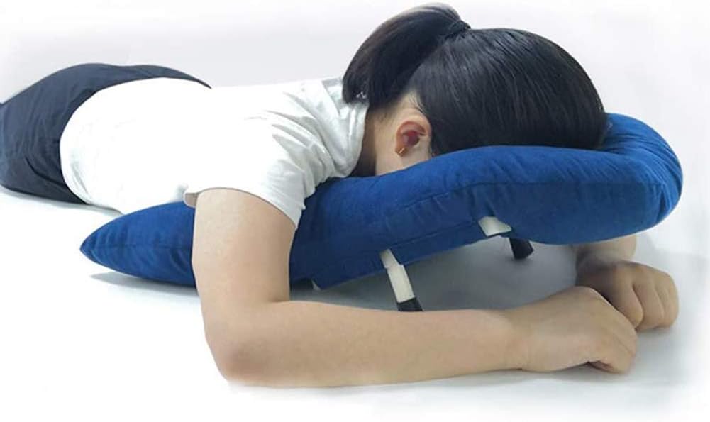 Face Down Pillow for Retinal Detachment Patients During Recovery, Head/Shoulder Support Pillow Height Adjustable