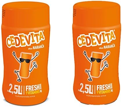 Cedevita (Cedevita Orange drink mix Makes 2.5L, 2)
