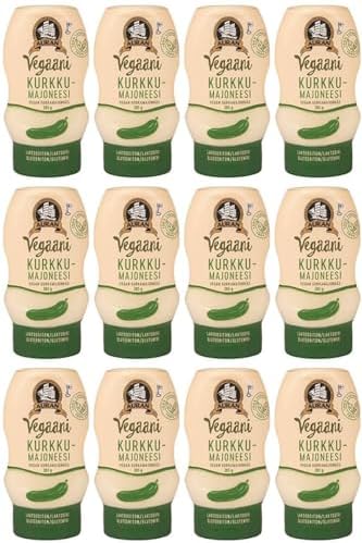 Auran Vegan Cucumber Mayonnaise sauce 12 Jars of 285g