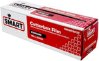 SMART Clear Cling Film Wrap with Cutterbox, SM18CBF32, 18" x 2000' x Standard 32 Gauge | 1/Each