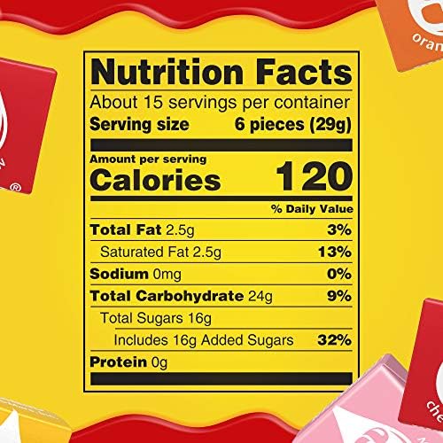 STARBURST Chewy Candy, Sharing Size, Individually Wrapped Fruit Chews Candy, 15.6 oz Resealable Bag